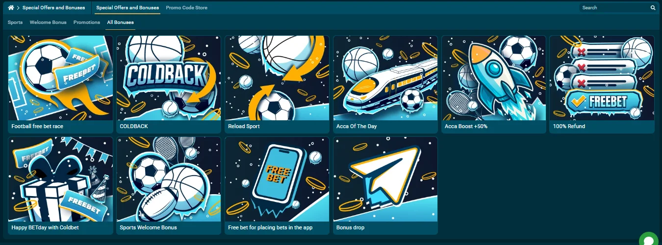 Coldbet cod promoțional Coldbet cod promoțional